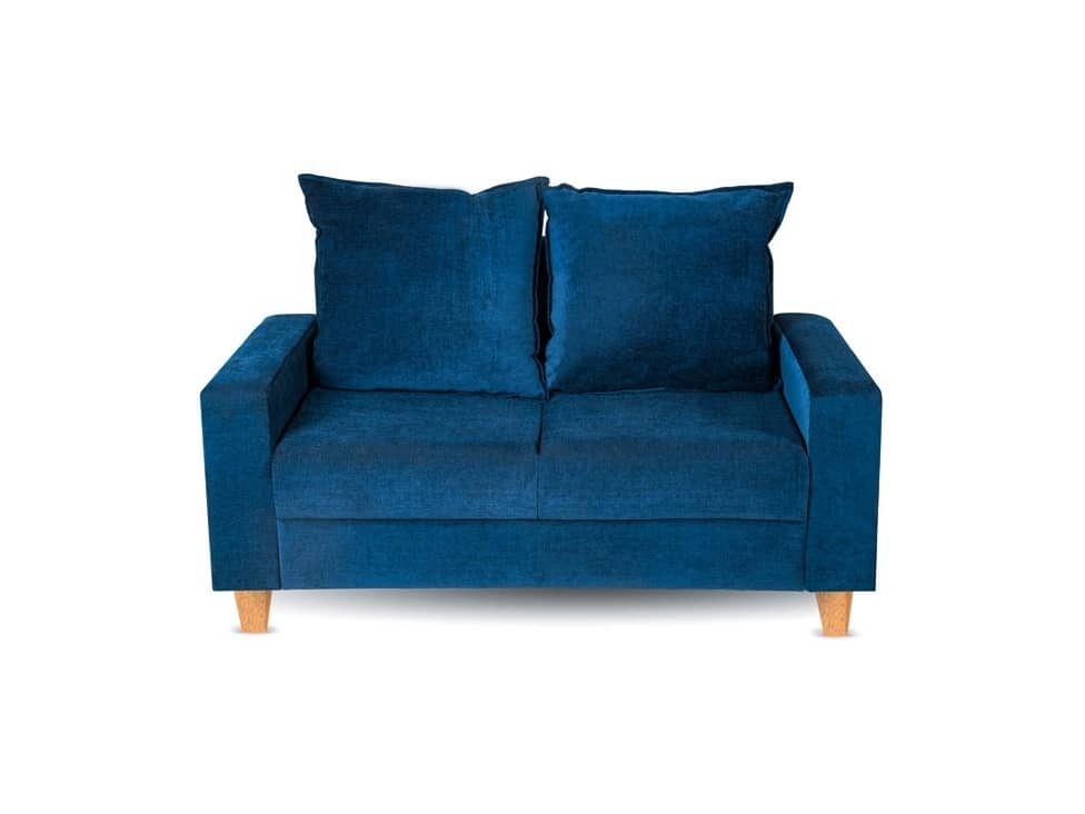 Fabric 2 Seater Sofa on Rent at Lowest Rentals at RentMacha | Front View