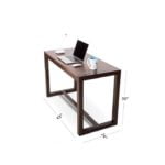 Wooden Study Table on Rent at lowest rentals in Mumbai, RentMacha | Dimension Image
