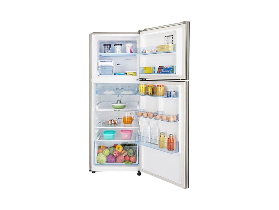 Double Door Fridge on Rent Inside View