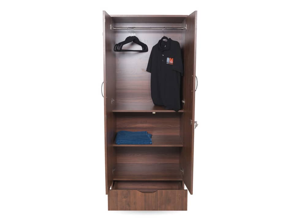 Rent Aura Double Door Wardrobe Lite In Mumbai Hyderabad Chennai